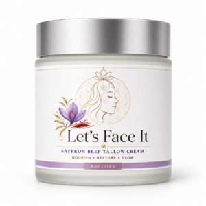 Let’s Face It — Saffron Tallow Face Cream