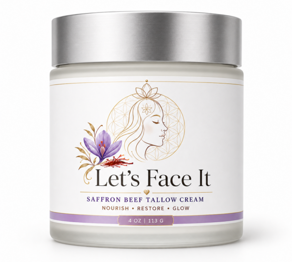 Let’s Face It Saffron Tallow Face Cream