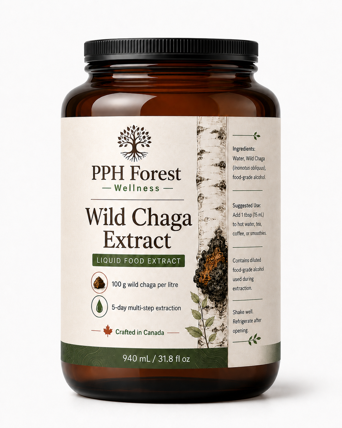 Wild Chaga Extract - Image 2